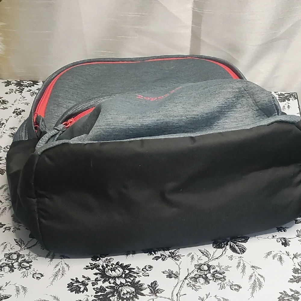 Repetto Gray and Black Backpack with Padded Straps‎
